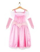 Den Goda Fen Dress Fairytale Princess Set Rosa