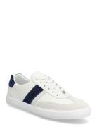 Lauren Ralph Lauren Two-T Braylee Leather & Suede Sneaker Vit
