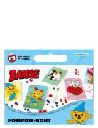 Kärnan Kul Att Skapa Bamse Pompompyssel Röd