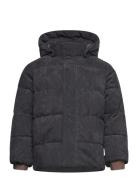 En Fant Jacket Puffer, Corduroy Grå
