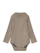 Huttelihut Body Ls Rib Beige