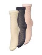 Becksöndergaard Mina Glitter Sock 3 Pack Rosa