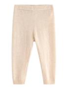 Lindex Leggings I Merinoull Beige