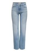 ONLY Onlblush Mid Straight Dnm Tai467 Noos Blå