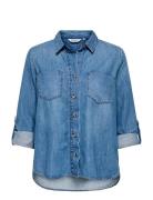 ONLY Onlyasmin Shirt L/S Dnm Akm Noos Blå