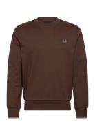 Fred Perry Crew Neck Sweatshirt Brun