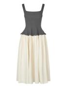 STINE GOYA 2409 Textured Tailoring, Corset Lon Grå