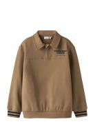 Name It Nkmtrent Ls Nreg Sweat Polo Bru Brun